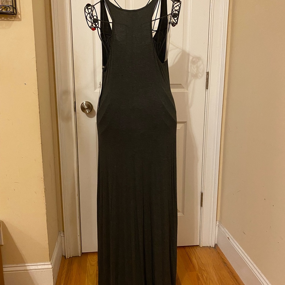 High/Low Gray Dress - Picture 2 of 4